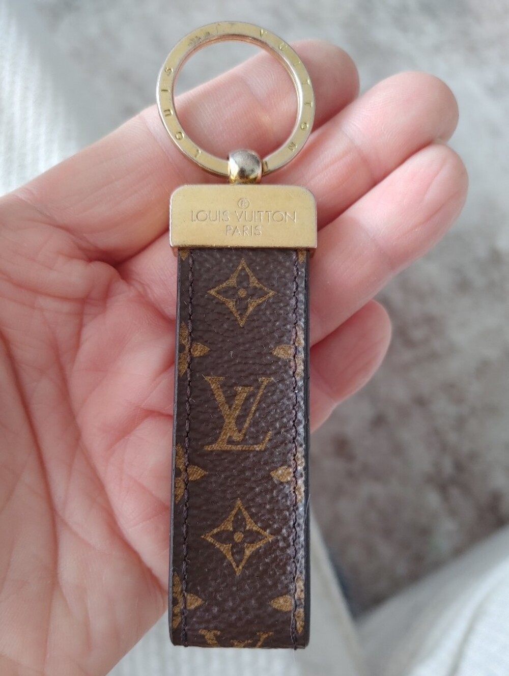 Louis Vuitton Dragonne Key Holder Charm